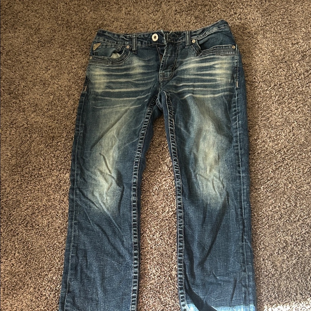 Salvage Jean from the buckle